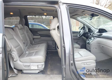 2014 Honda Odyssey Touring/Touring Elite from USA, damaged, VIN 5FNRL5H97EB102659